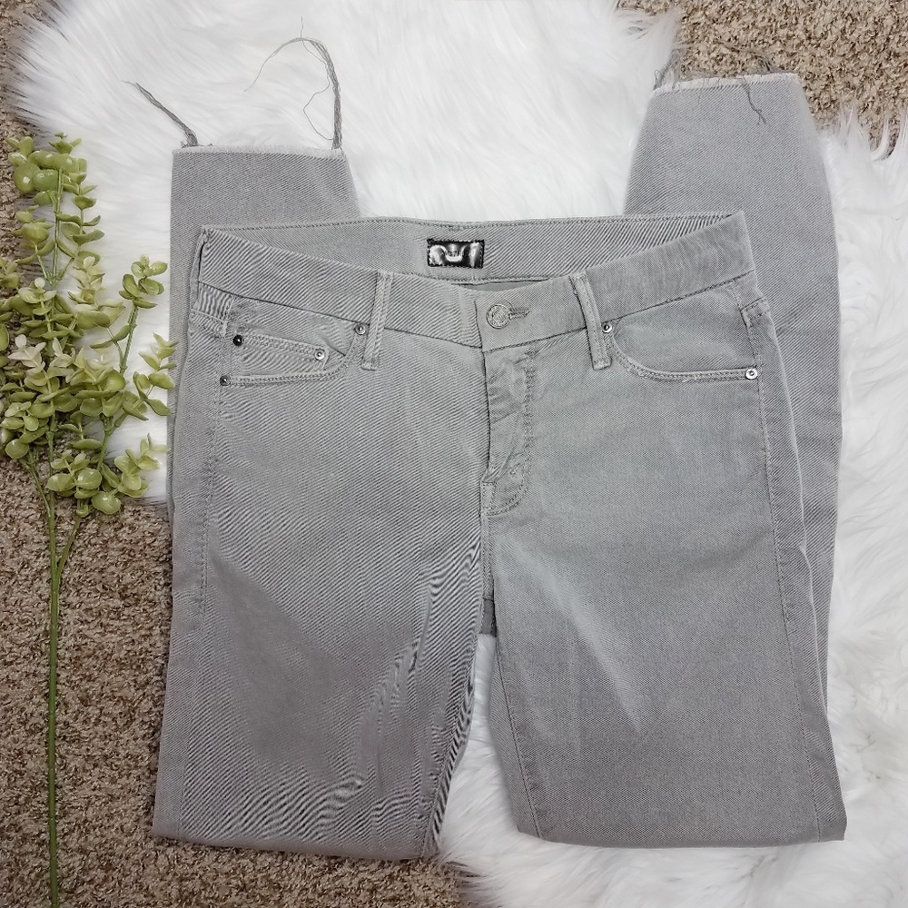 MOTHER Jean's Looker Ankle Fray Jean's • 27